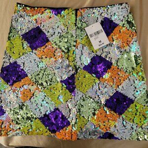 forever 21 Skirt size M sparkling multi color